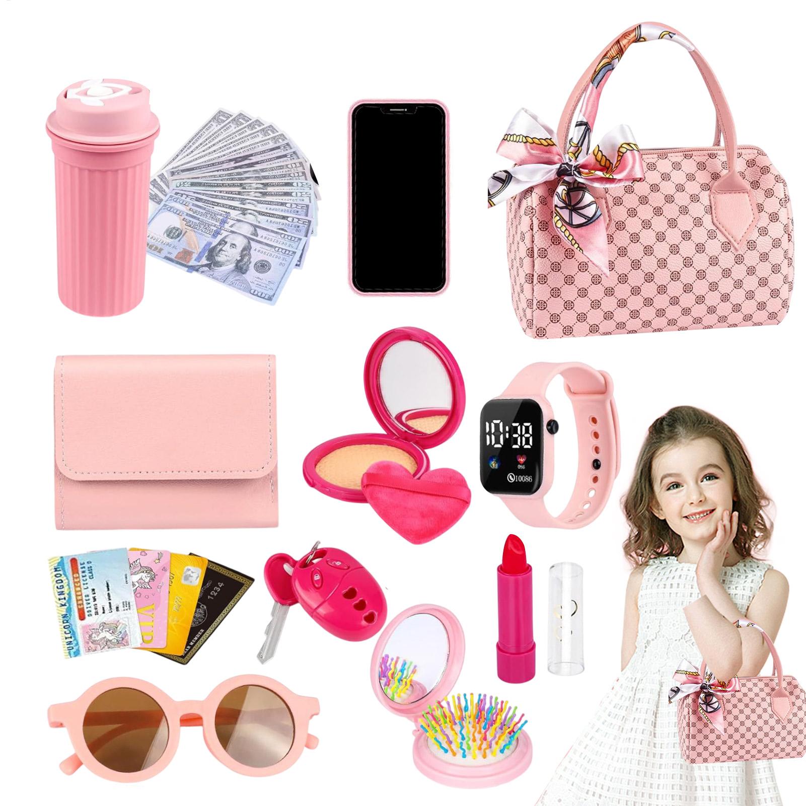 Phone Accessories For Kids - Princess Play Purse Set with Pretend