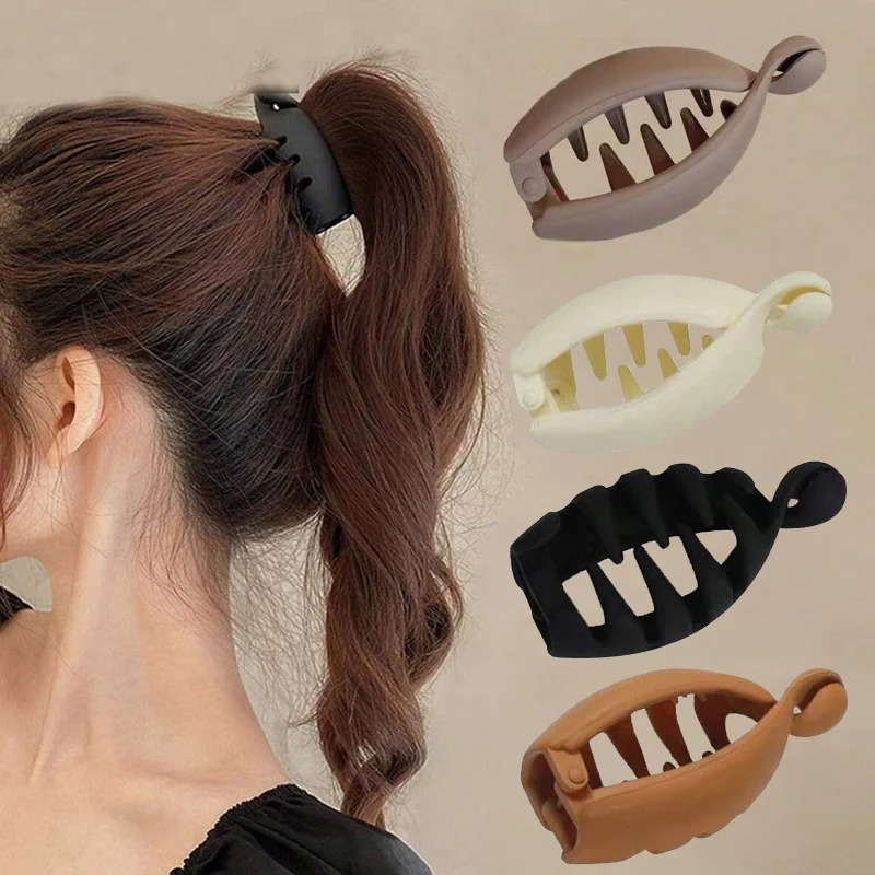 Phone Accessories On Top - 1/4pcs Twist Banana Clip Vertical Clip