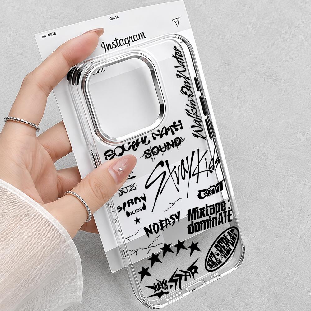 Phone Case Clear - Kpop S-Stray K-Kids Phone Case For