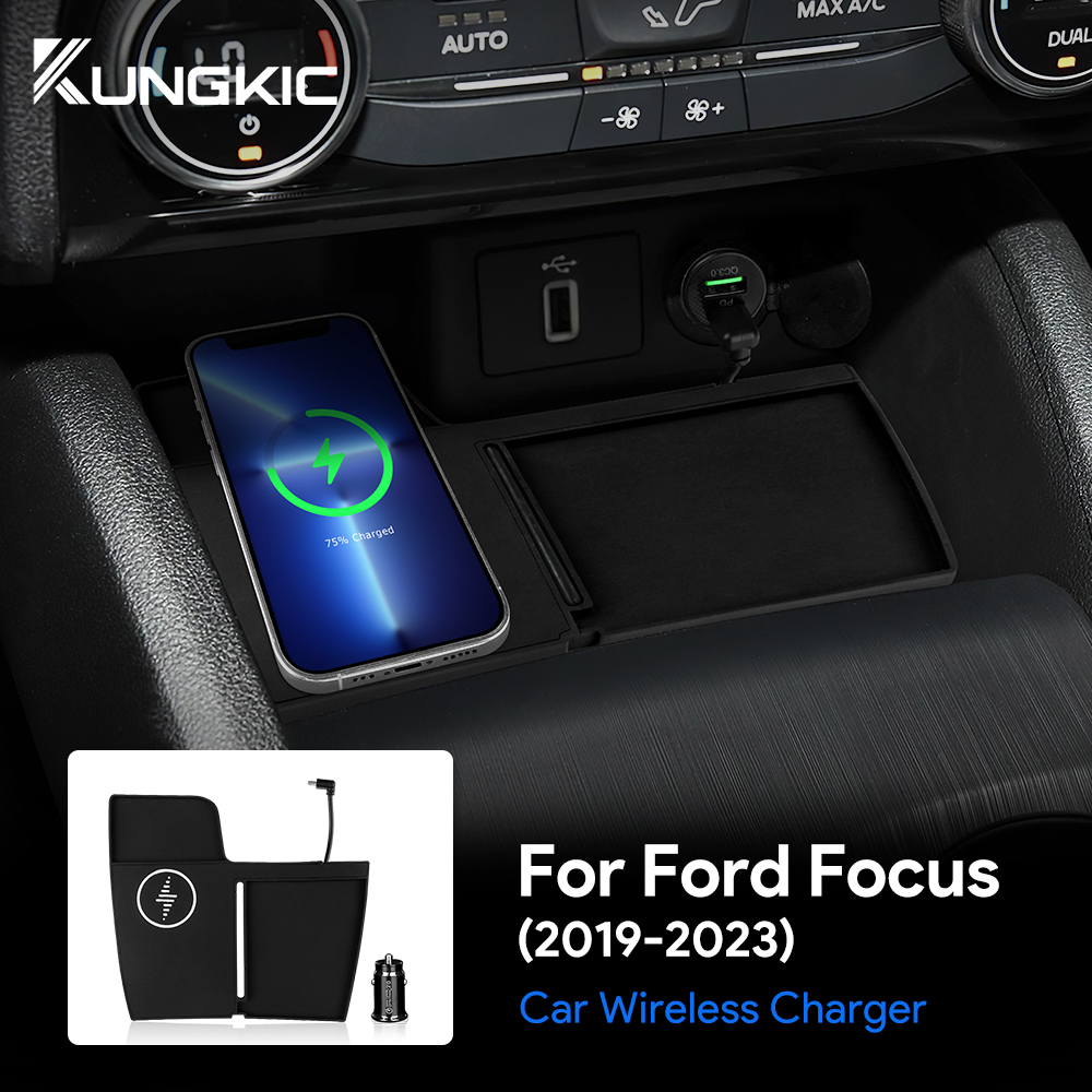 Phone Accessories For Android - Car Wireless Fast Charging Holder For