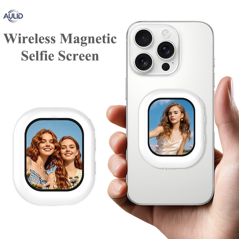 Phone Accessories For Android - Wireless Mini Magnetic Selfie Screen Monitor