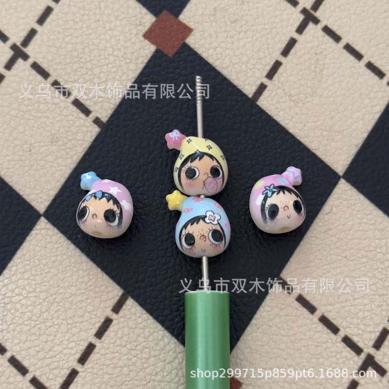 10pcs printed relief star hat  - Phone Accessories Beads ulasan dan harga