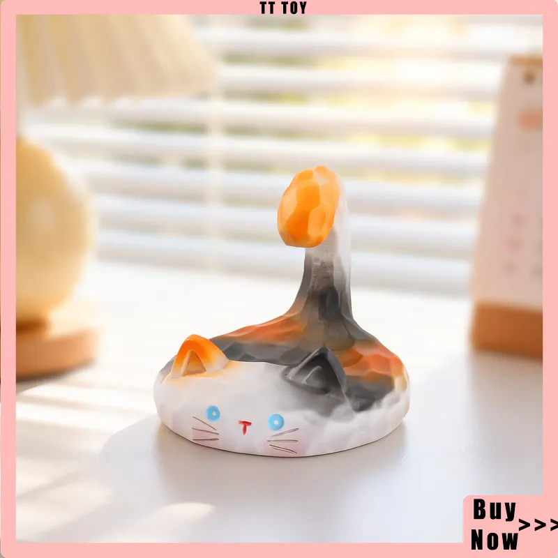 Hot Cat Pai Meow Phone Holder  - Phone Accessories Blind Box ulasan dan harga