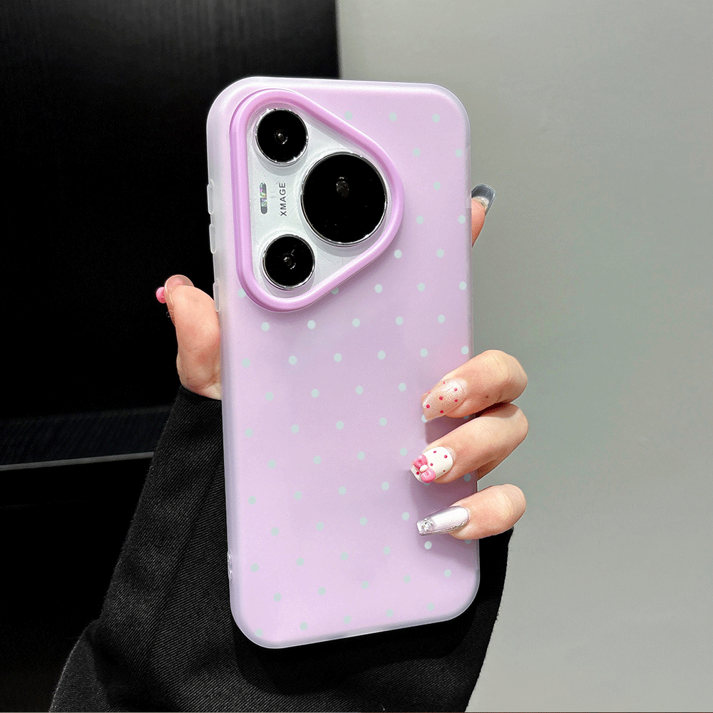 Adorable Light Blue Polka Dot  - Xiaomi Phone Accessories ulasan dan harga