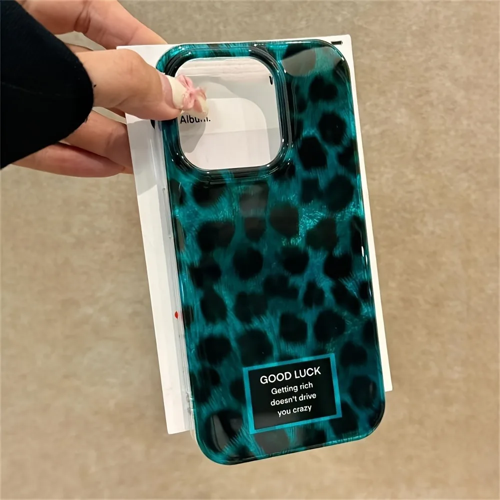Retro Laser Cute Leopard Print - Phone Case Clear ulasan dan harga