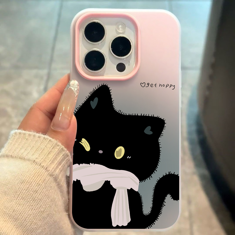 INS Couple Black White Cat Can - Xiaomi Phone Accessories ulasan dan harga