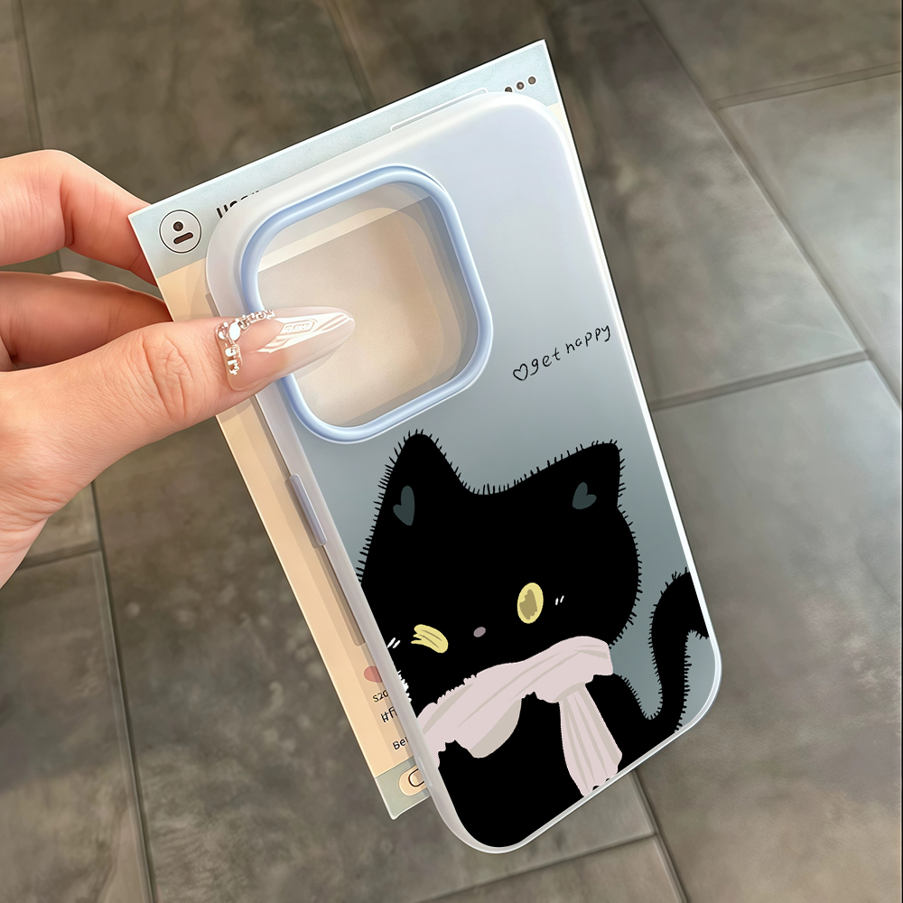 INS Couple Black White Cat Can - Xiaomi Phone Accessories ulasan dan harga