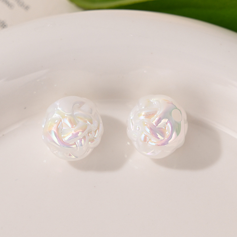 10Pcs Acrylic Yarn Ball Beads, - Phone Accessories Beads ulasan dan harga
