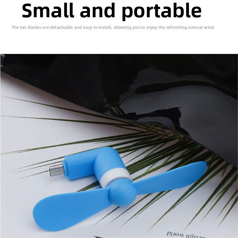 Type C Mini Phone Fan, Portabl - Phone Cooling Fan ulasan dan harga