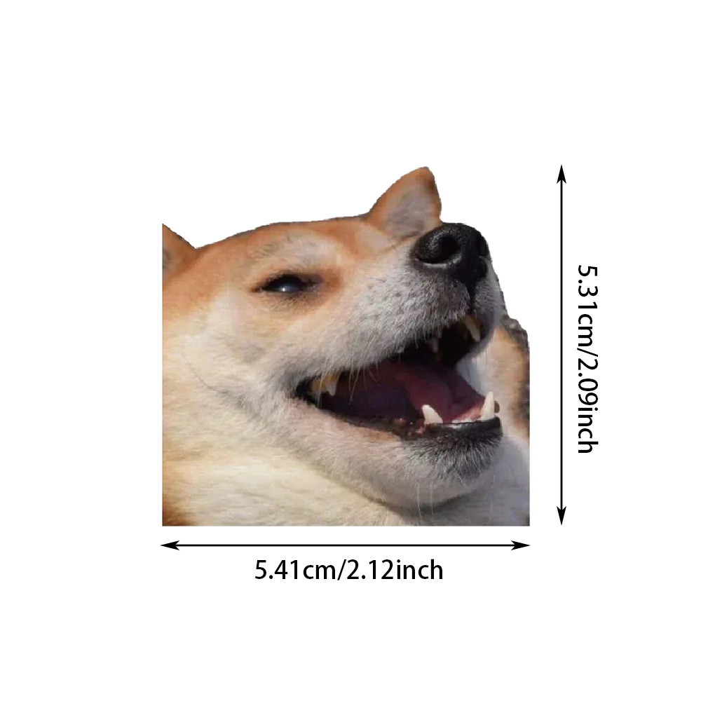 50Pcs Funny Doge MEME Stickers - Phone Accessories For Kids ulasan dan harga