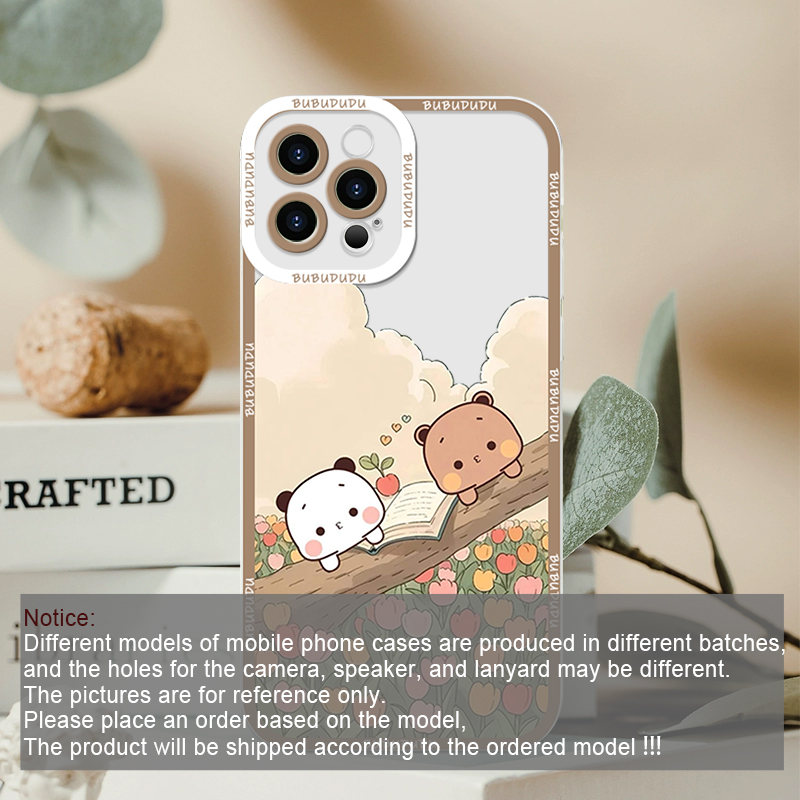 Cute BUBU DUDU Couple Clear Ph - Phone Case Clear ulasan dan harga