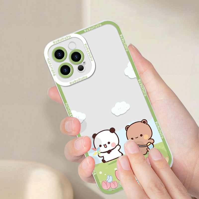 Cute BUBU DUDU Couple Clear Ph - Phone Case Clear ulasan dan harga