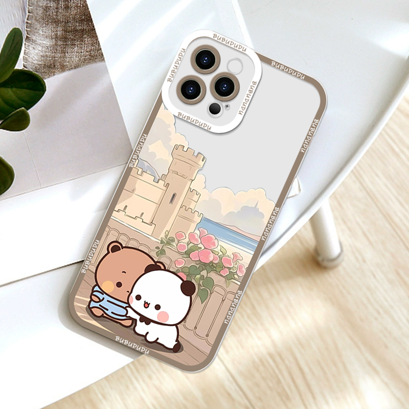 Cute BUBU DUDU Couple Clear Ph - Phone Case Clear ulasan dan harga