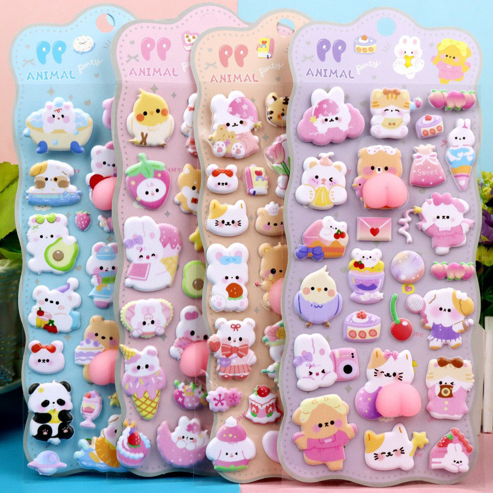 2/4 Pieces 3D Soft Cute Butt 3 - Phone Accessories For Kids ulasan dan harga