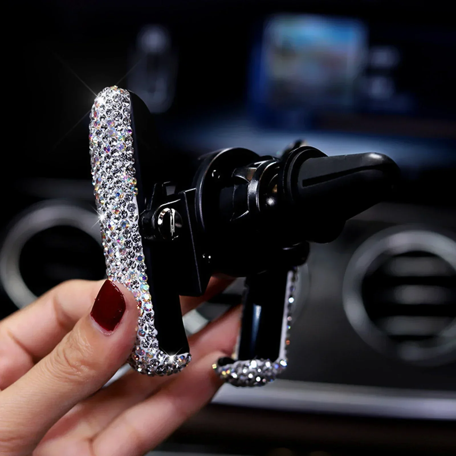 NEW Car Phone Holder Diamond C - Phone Accessories For Android ulasan dan harga