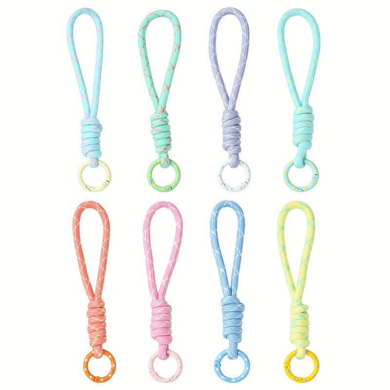 2~5pcs Colorful Braided Keycha - Phone Accessories For Android ulasan dan harga