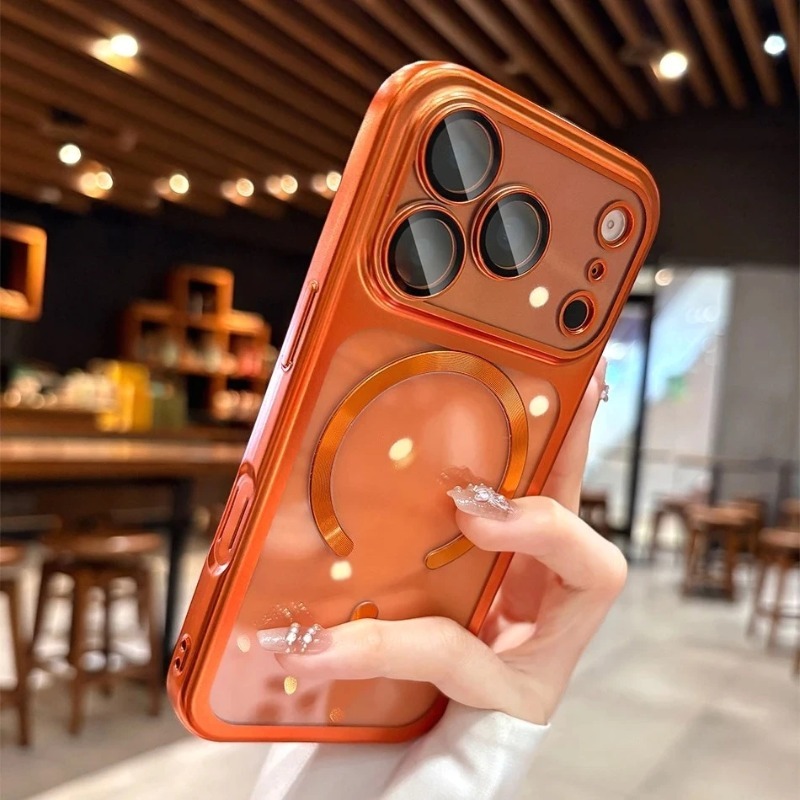 Magnetic Clear Luxury Plating  - Magsafe Wireless Charger ulasan dan harga