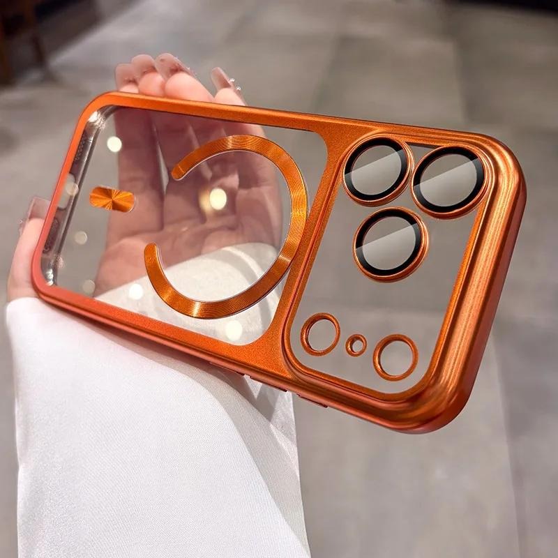 Magnetic Clear Luxury Plating  - Magsafe Wireless Charger ulasan dan harga