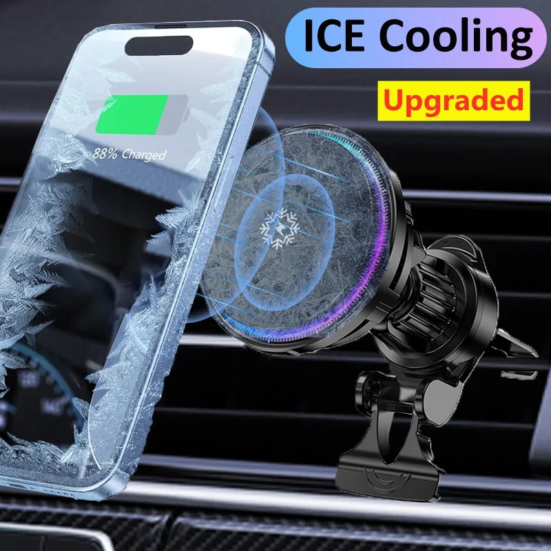 Ice Cooling Magnetic Wireless  - Phone Cooling Fan ulasan dan harga