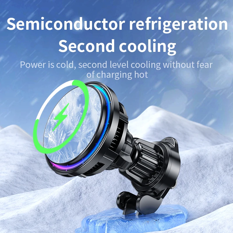 Ice Cooling Magnetic Wireless  - Phone Cooling Fan ulasan dan harga