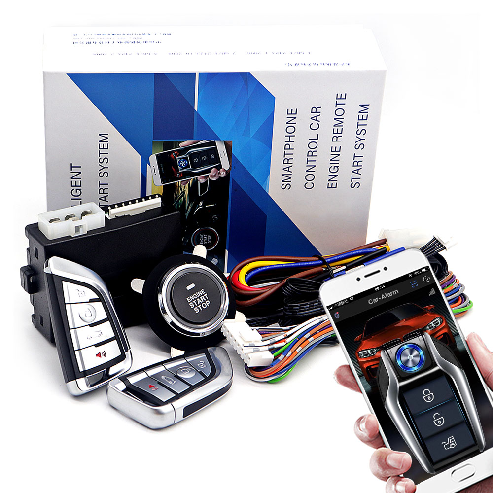 Universal Car Alarm Auto Start - Phone Accessories For Your Car ulasan dan harga