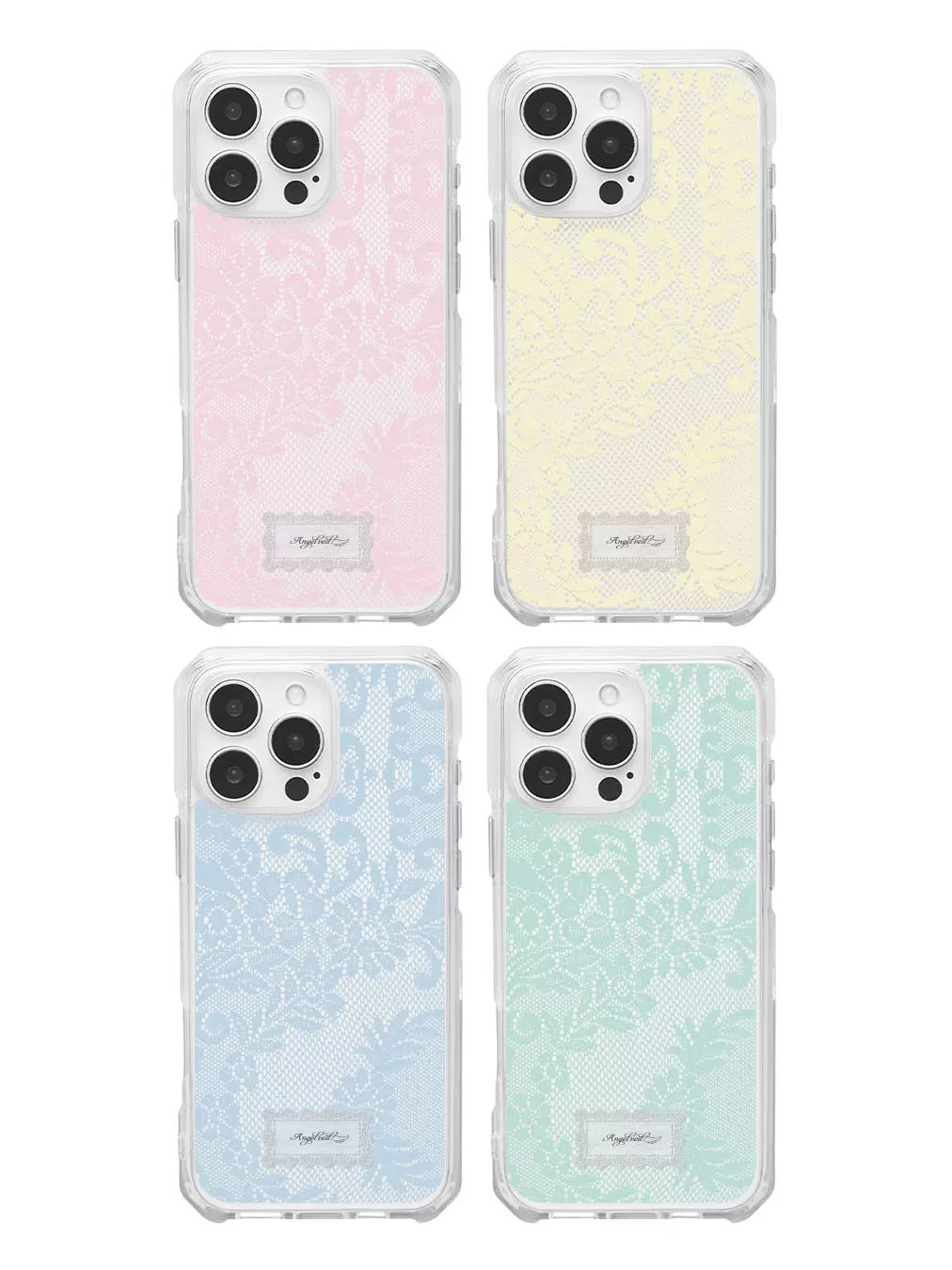 Korean Ins Colored Lace Sweet  - Phone Accessories For Girls ulasan dan harga