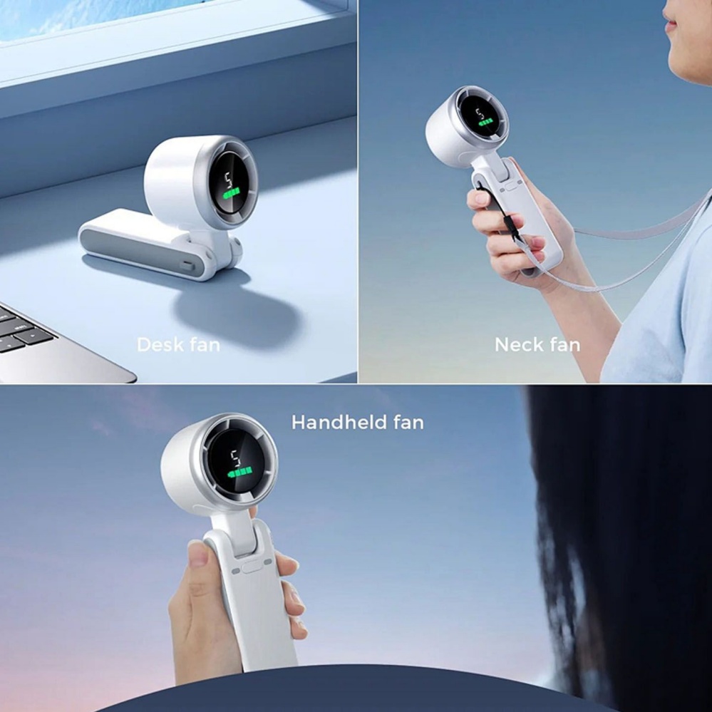 Portable Mini Fan Foldable/Nec - Phone Cooling Fan ulasan dan harga