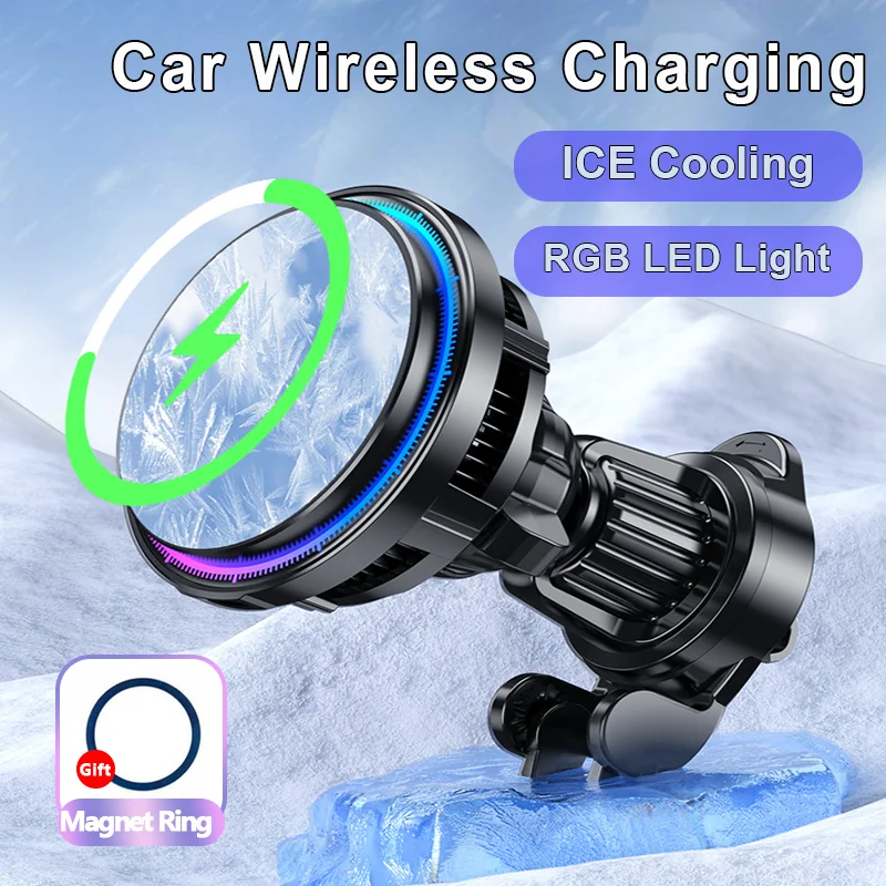 ice Cooling Magnetic Wireless  - Phone Cooling Fan ulasan dan harga