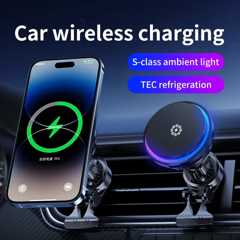 ice Cooling Magnetic Wireless  - Phone Cooling Fan ulasan dan harga