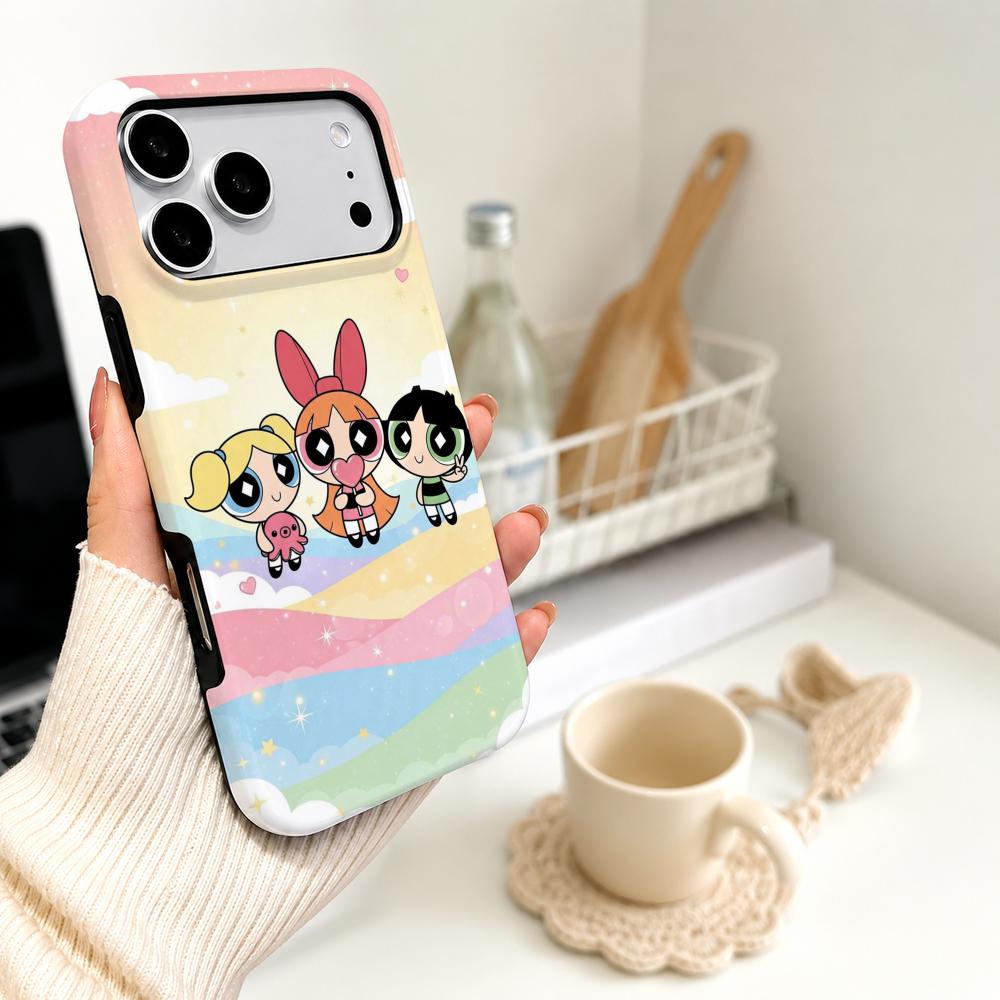 Anime P-Powerpuff Girls Phone  - Phone Accessories For Girls ulasan dan harga
