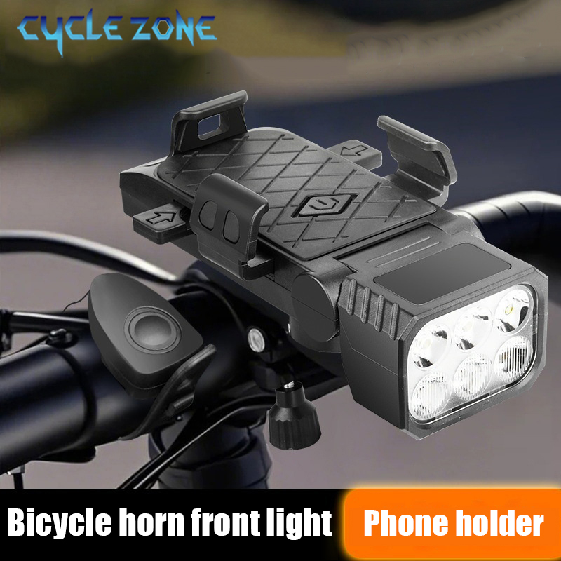 Bicycle Front Light with Horn  - Phone Zone Accessories & Repair Photos ulasan dan harga