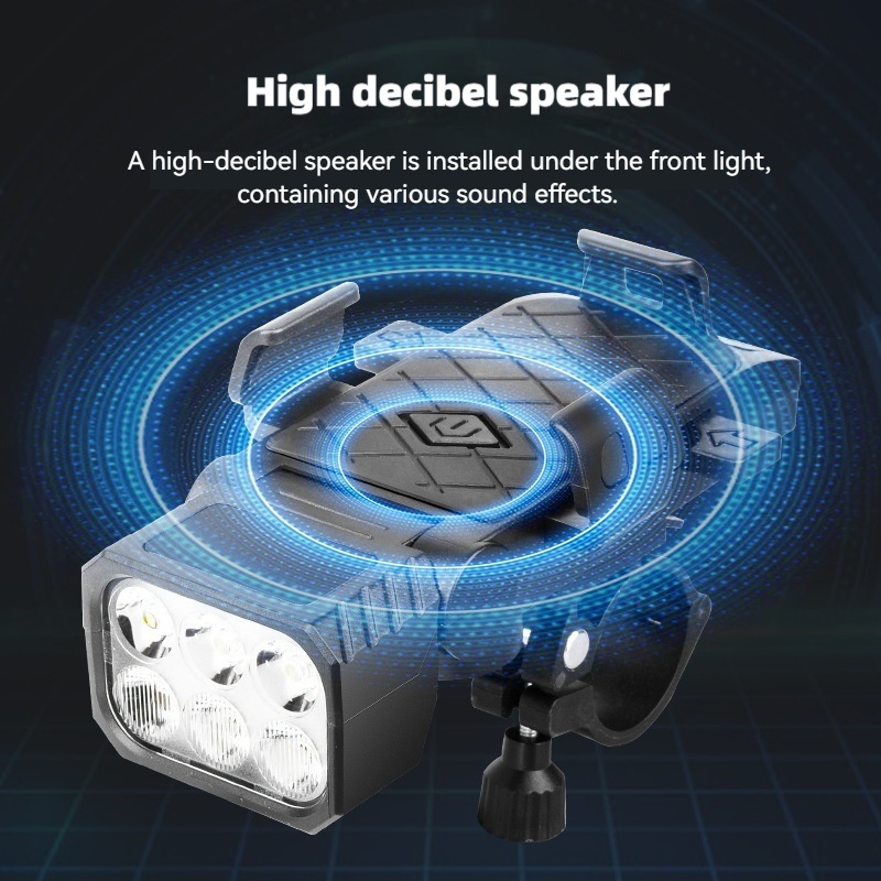 Bicycle Front Light with Horn  - Phone Zone Accessories & Repair Photos ulasan dan harga