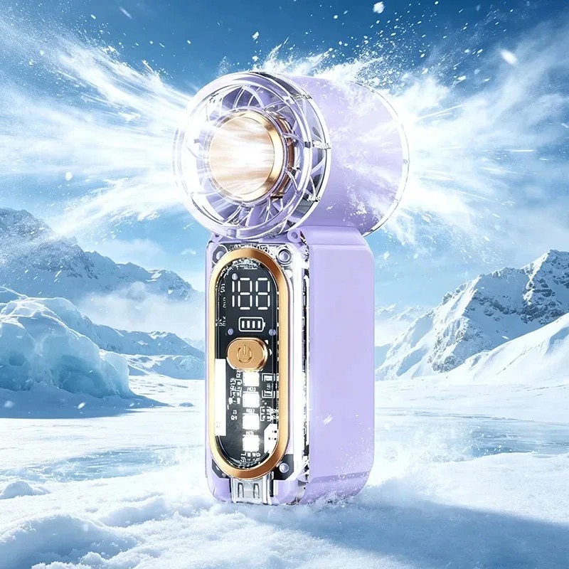 /-NEW Mini Handheld Fan - Port - Phone Cooling Fan ulasan dan harga