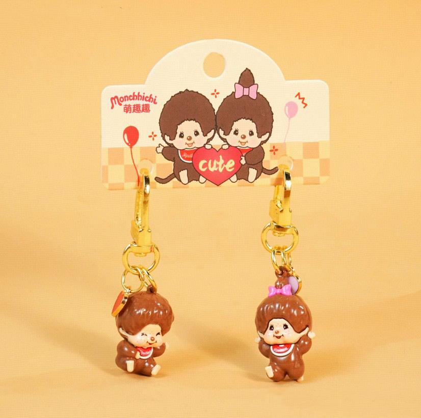Cute Monchhichi Mini Grain Bea - Phone Accessories For Your Car ulasan dan harga