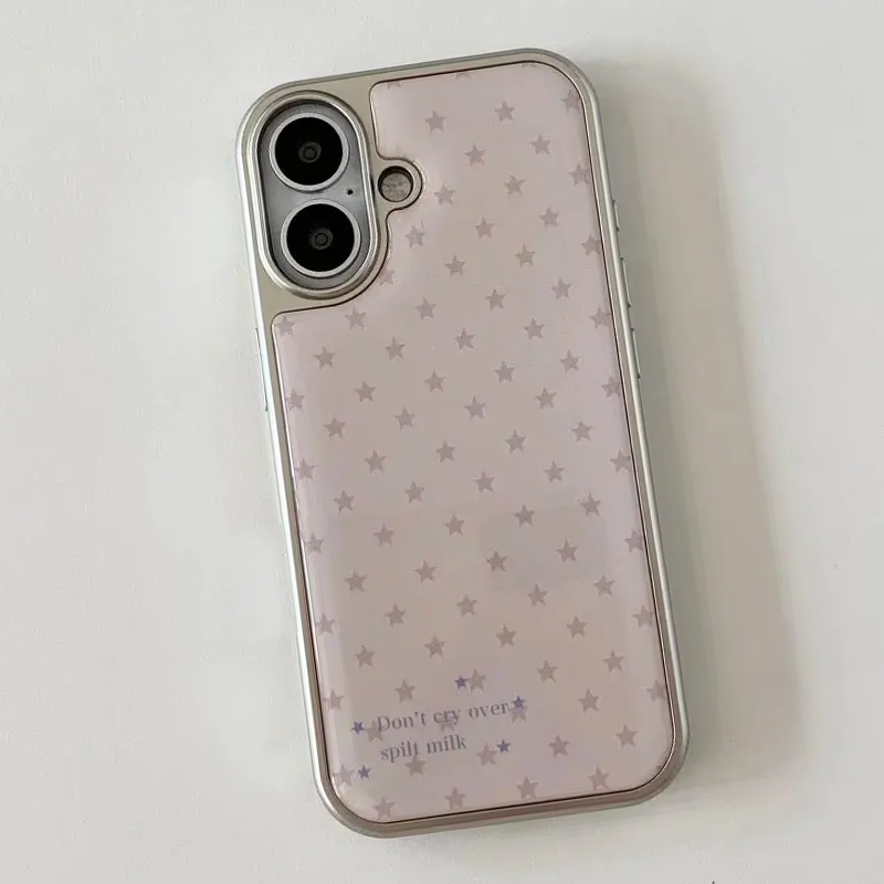 Korean Ins Girl Heart Pink Sta - Phone Accessories For Girls ulasan dan harga