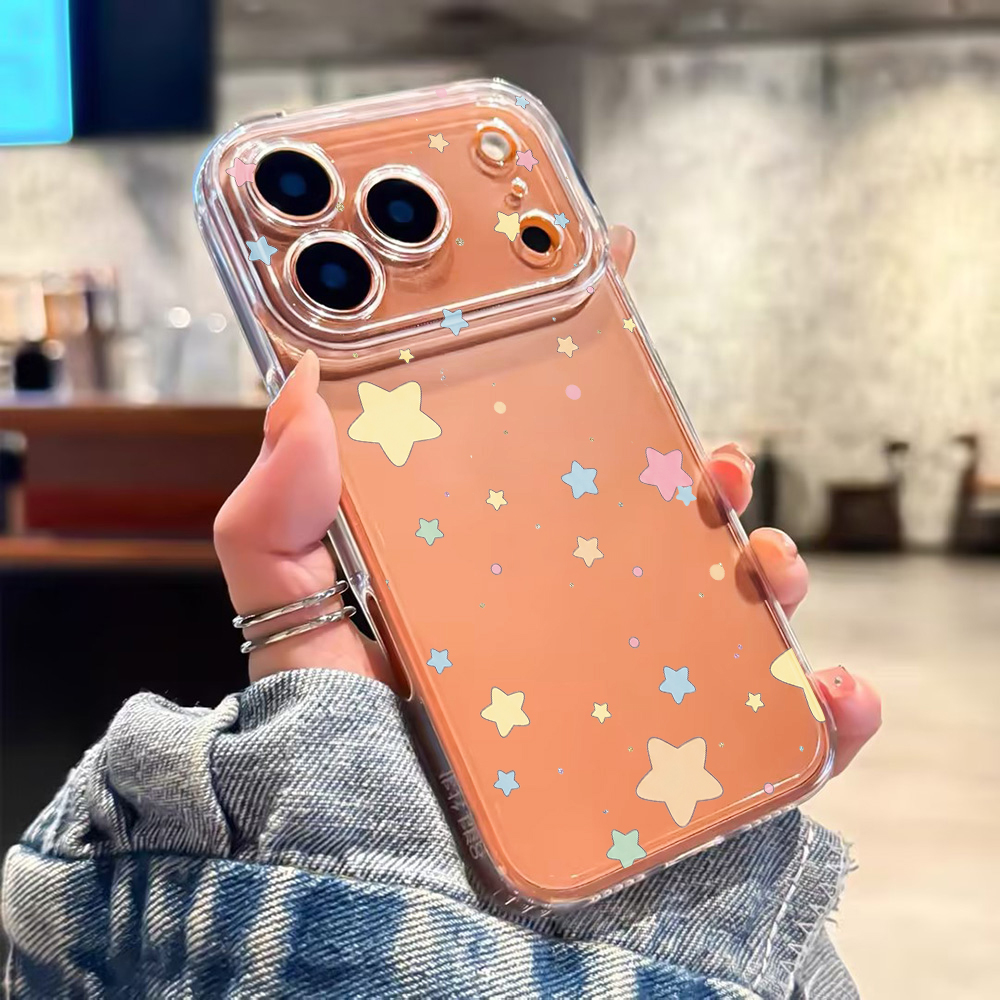 Floating Magic Stars Clear Pho - Phone Case Clear ulasan dan harga