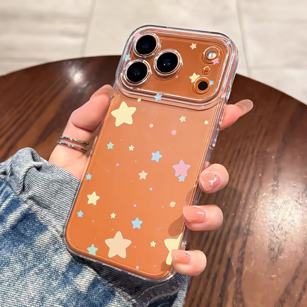 Floating Magic Stars Clear Pho - Phone Case Clear ulasan dan harga
