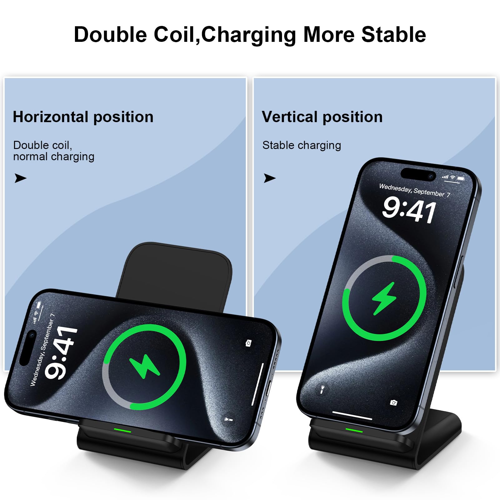 15W Wireless Charger Phone Hol - Phone Accessories For Android ulasan dan harga