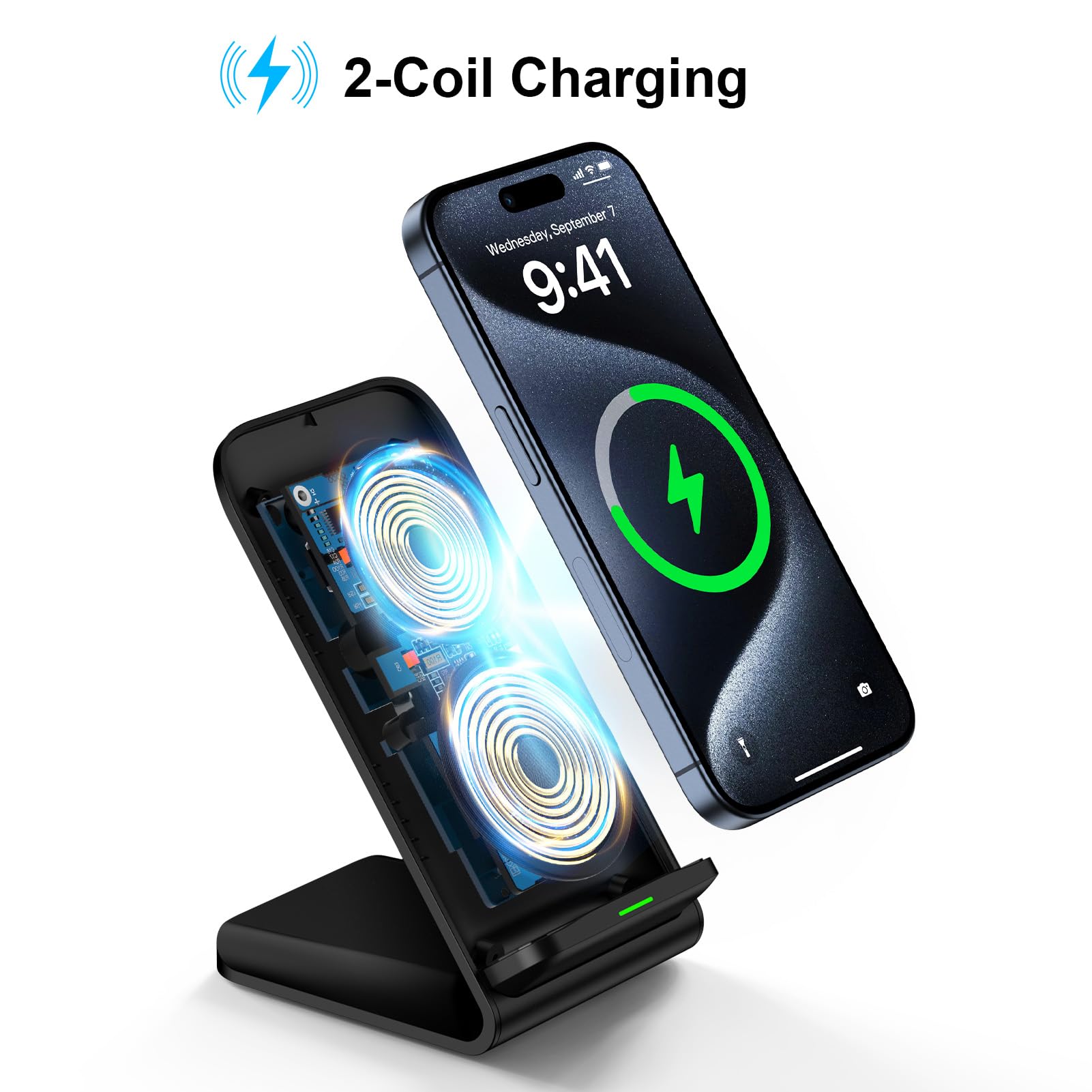 15W Wireless Charger Phone Hol - Phone Accessories For Android ulasan dan harga