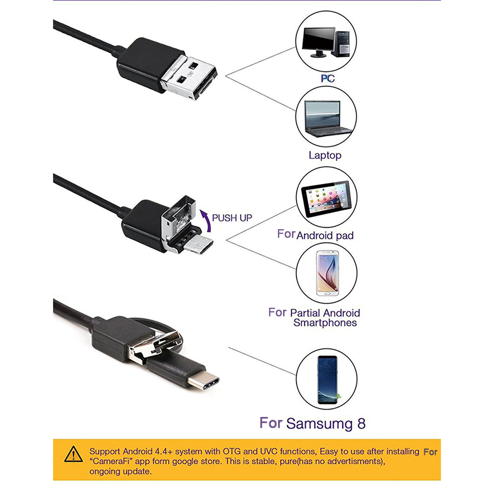 Endoscope Camera For Mobile Ph - Phone Accessories For Android ulasan dan harga