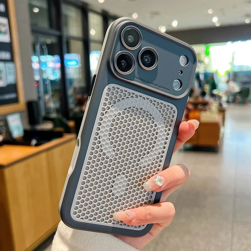 Heat Dissipation Mesh Breathab - Magsafe Wireless Charger ulasan dan harga