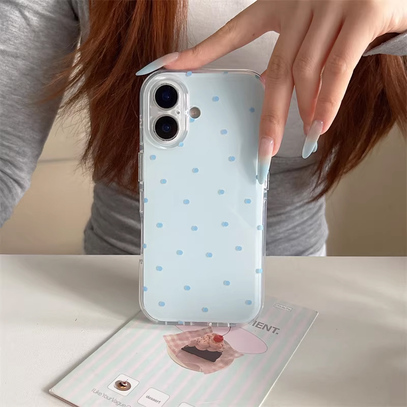 Korean Ins Girl Simple Blue Pi - Phone Accessories For Girls ulasan dan harga