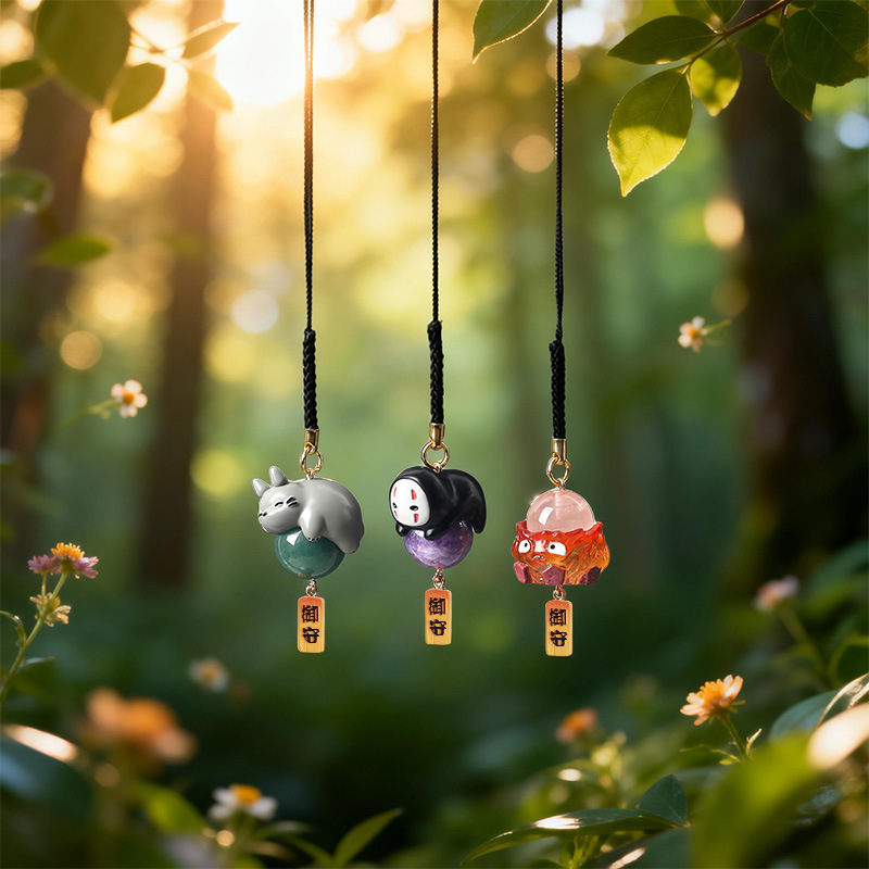 Hayao Miyazaki Blind Box Natur - Phone Accessories Blind Box ulasan dan harga