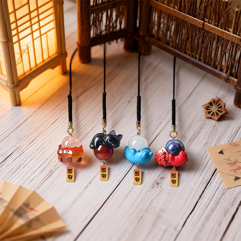 Hayao Miyazaki Blind Box Natur - Phone Accessories Blind Box ulasan dan harga