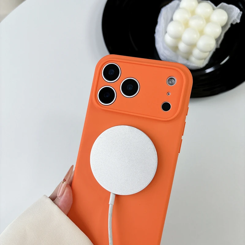 Solid Color Official Liquid Si - Magsafe Wireless Charger ulasan dan harga