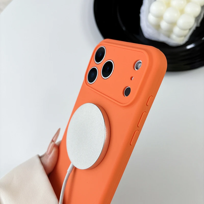 Solid Color Official Liquid Si - Magsafe Wireless Charger ulasan dan harga
