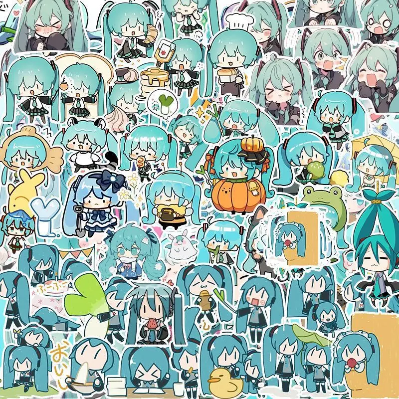 10-50-100PCS Kawaii HatsuneMik - Phone Accessories Under 50 ulasan dan harga