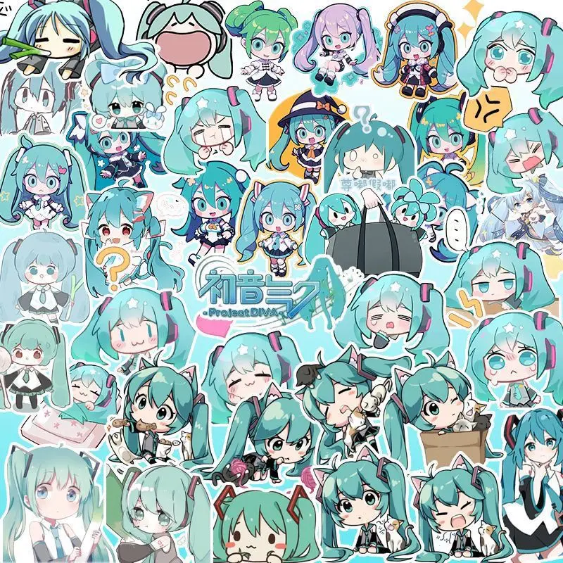 10-50-100PCS Kawaii HatsuneMik - Phone Accessories Under 50 ulasan dan harga