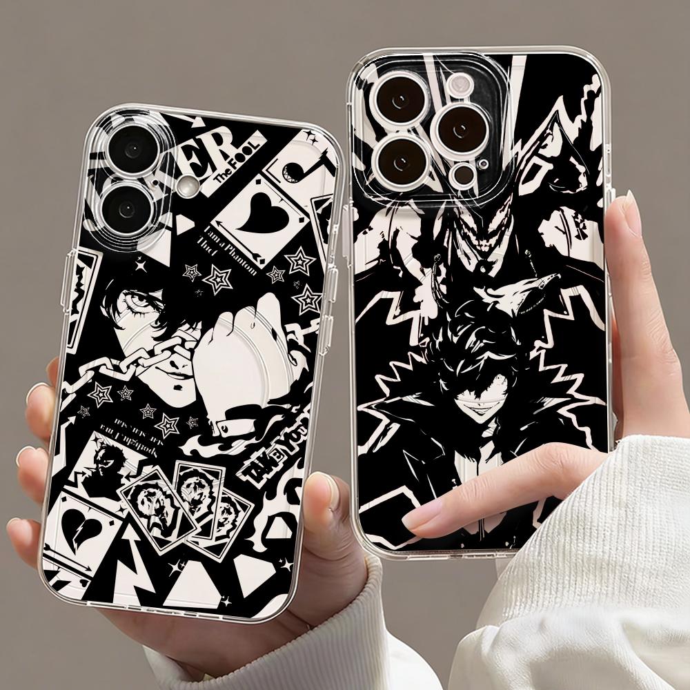 Game P-Persona 5 Phone Case Ma - Phone Case Clear ulasan dan harga