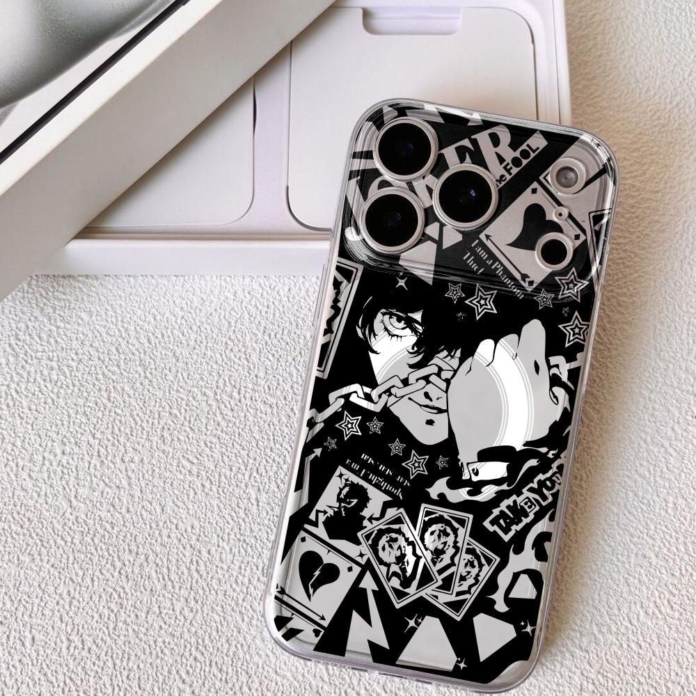 Game P-Persona 5 Phone Case Ma - Phone Case Clear ulasan dan harga